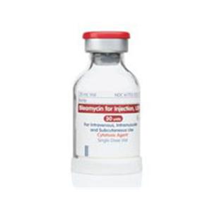 Bleomycin Lyo Pwd IM/IV Inf SDV 20mL 30IU Strl 20ml/Vl - Pfizer Injectables — 61703032322 Image