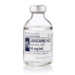 Lidocaine HCl Injection SDV Teartop 30mL 1% PF Sterile 25/Pk - Pfizer Injectables — 00409427902 Image