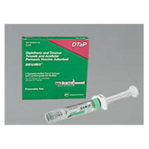 Infanrix DTaP Pediatric Injectable PFS w/o Needle .5mL 10/Pk - GSK — 58160081052 Image