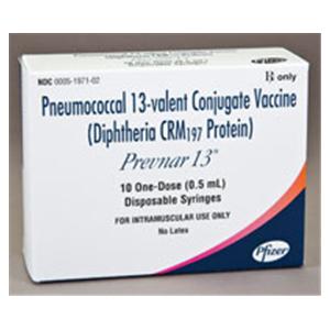 Prevnar13 Pneumococcal Injectable PFS 10/Pk - Pfizer Pharmaceutical — 00005197102 Image