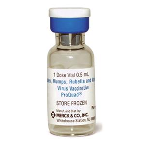 ProQuad MMRV Ped Inj SDV .5mL 10/Pk - Merck Vaccines — 0006-4171-00 Image